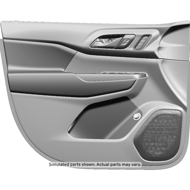 GM Genuine Parts Jet Black Front Driver Side Door Trim