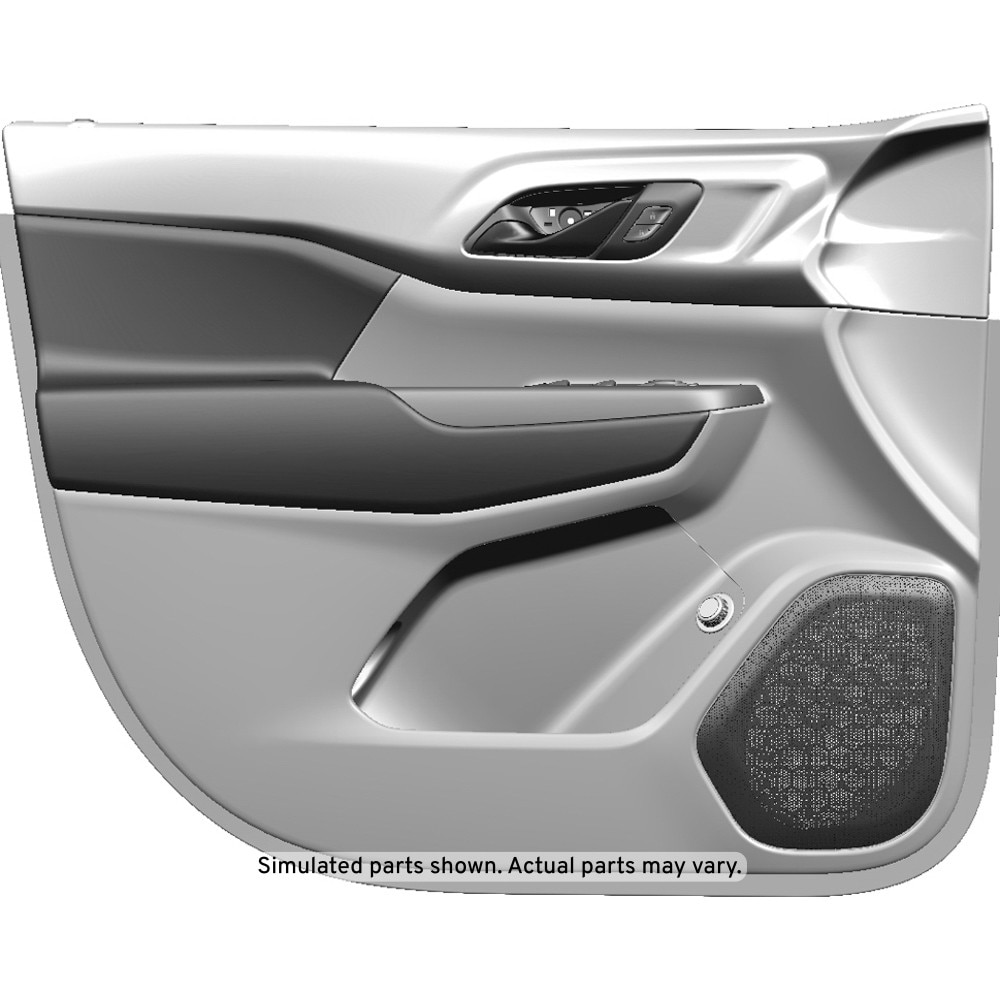 GM Genuine Parts Jet Black Front Driver Side Door Trim