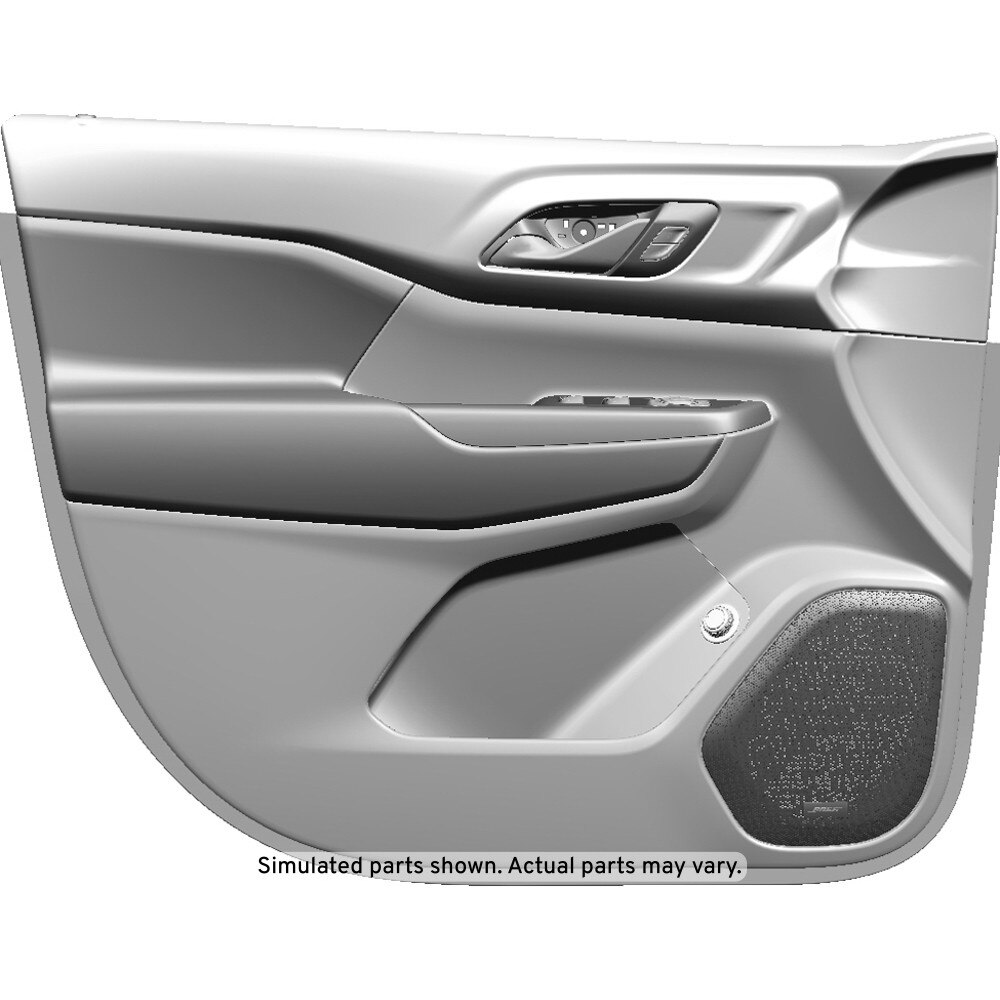 GM Genuine Parts Light Ash Gray Front Driver Side Door Trim