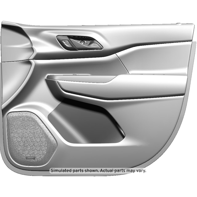 GM Genuine Parts Light Ash Gray Front Passenger Side Door Trim