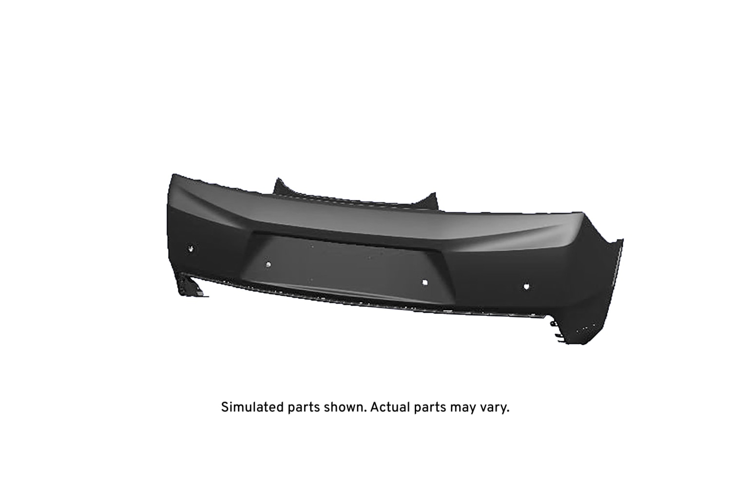 GM Genuine Parts Rear Upper Bumper Cover