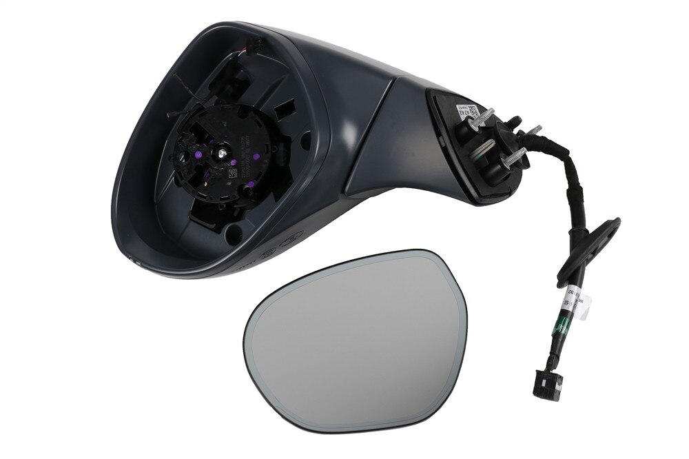 GM Genuine Parts Driver Side Door Mirror Kit with Housing, Cover, Bezel, and Bolts