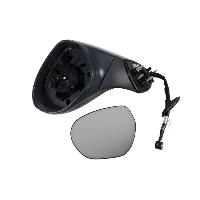 GM Genuine Parts Driver Side Door Mirror Kit with Housing, Cover, Bezel, and Bolts