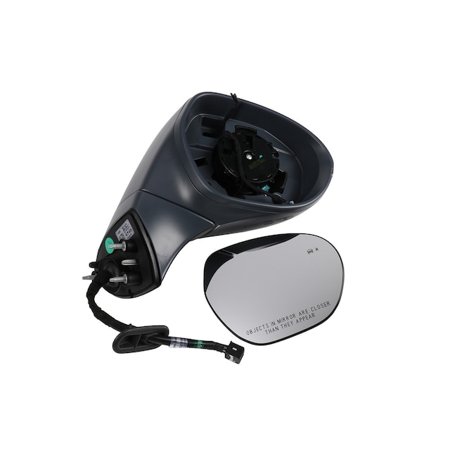 GM Genuine Parts Passenger Side Door Mirror Kit with Housing, Cover, Bezel, and Bolts