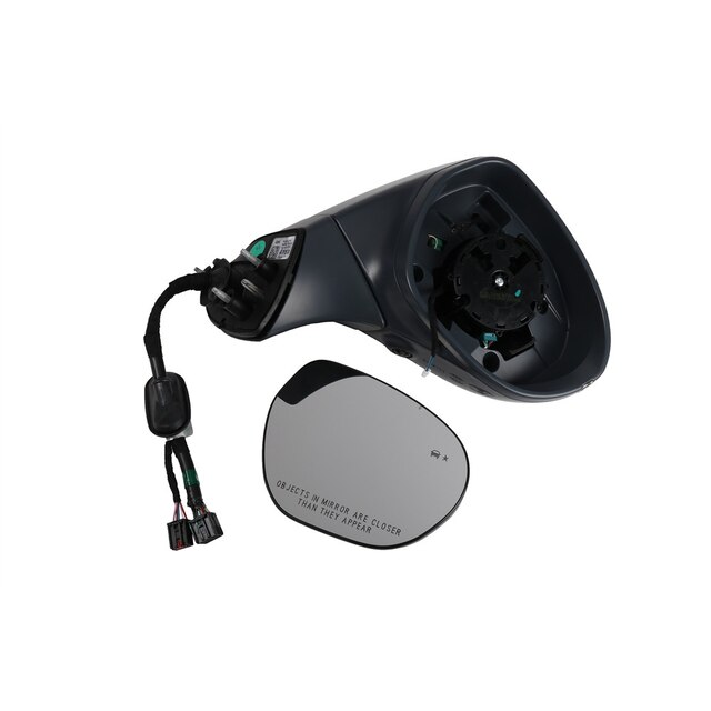 GM Genuine Parts Passenger Side Door Mirror Kit with Housing, Cover, Bezel, and Bolts