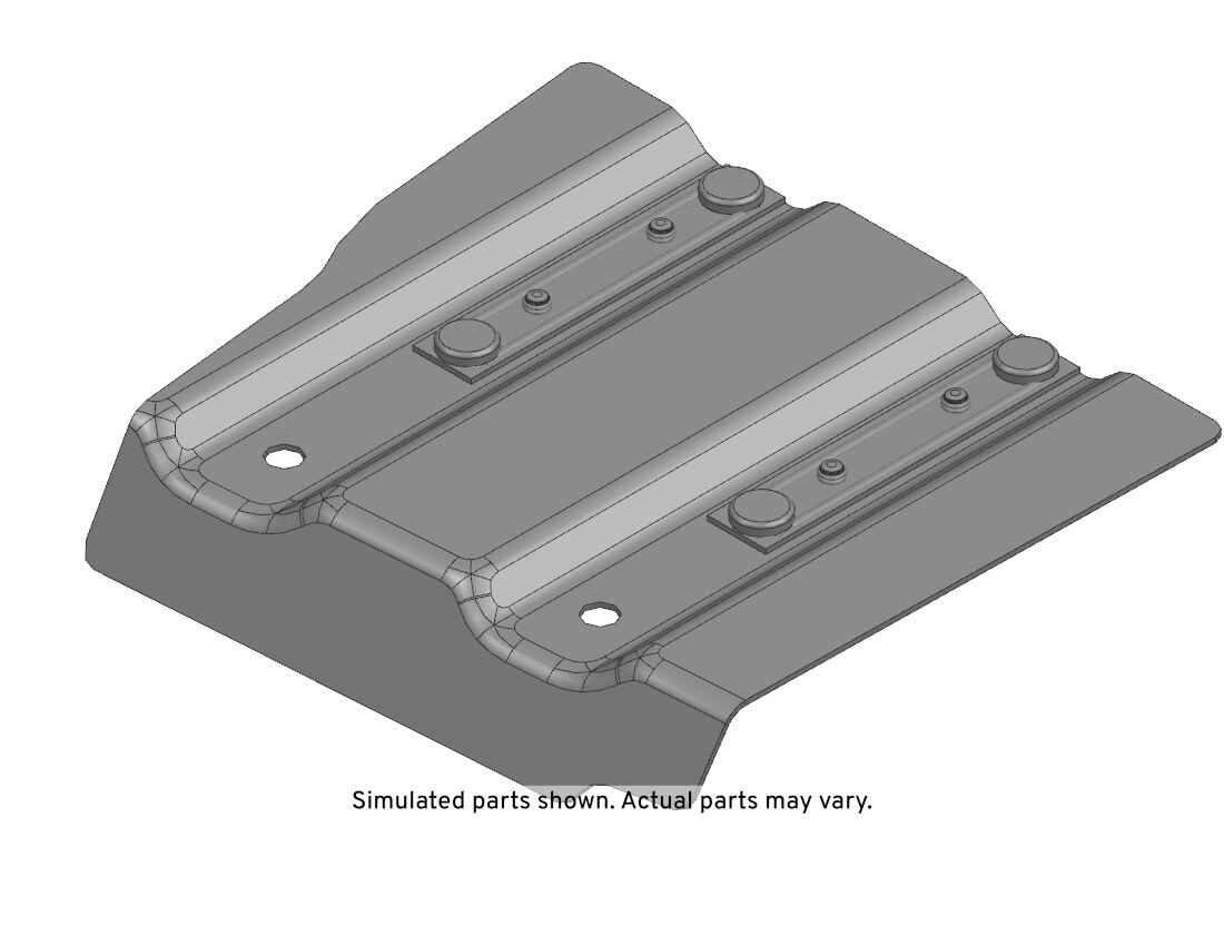 GM Genuine Parts Rear Floor Panel Bracket