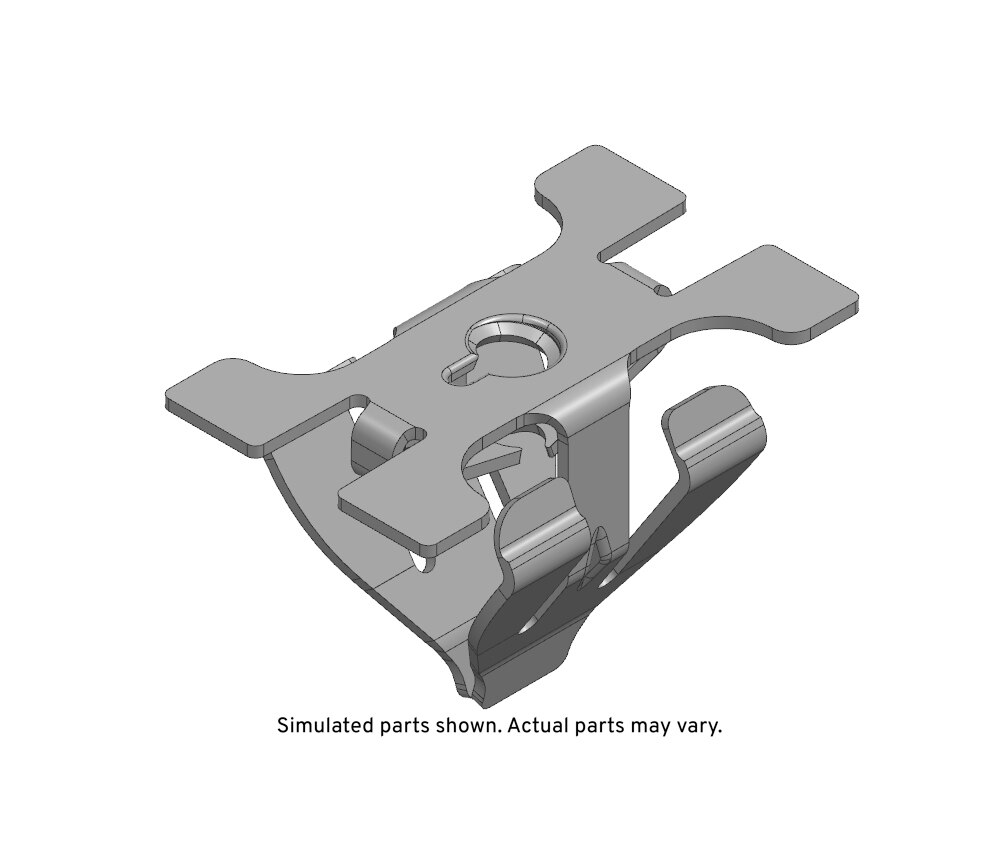 GM Genuine Parts Rear Seat Hinge Finish Cover Retainer