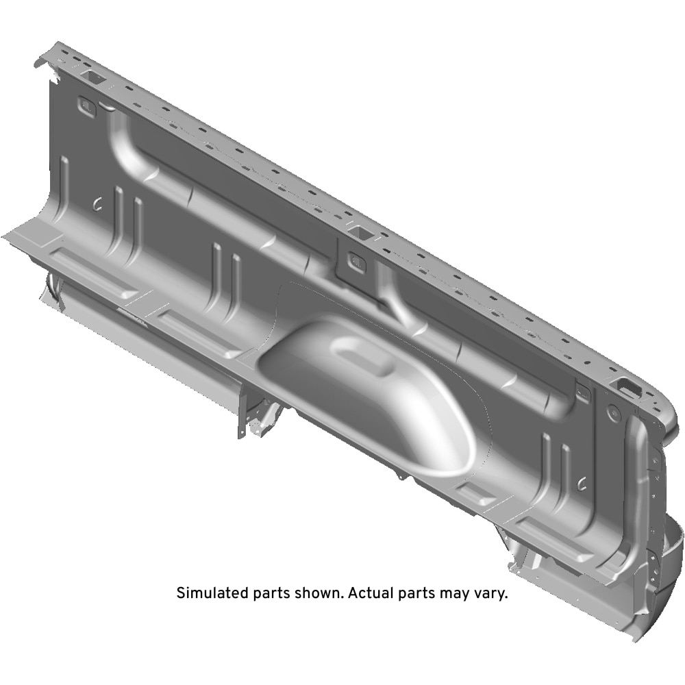 GM Genuine Parts Passenger Side Pickup Box Outer Side Panel