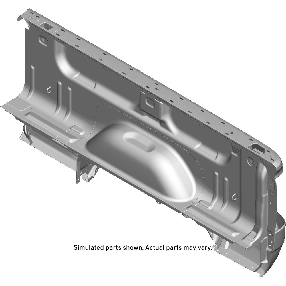 GM Genuine Parts Passenger Side Pickup Box Outer Side Panel