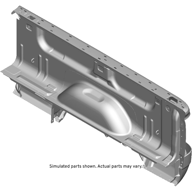 GM Genuine Parts Passenger Side Pickup Box Outer Side Panel