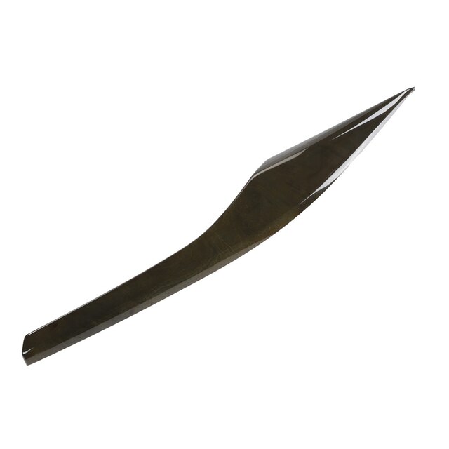 GM Genuine Parts Black Marble Burl Rear Driver Side Door Trim Panel Applique