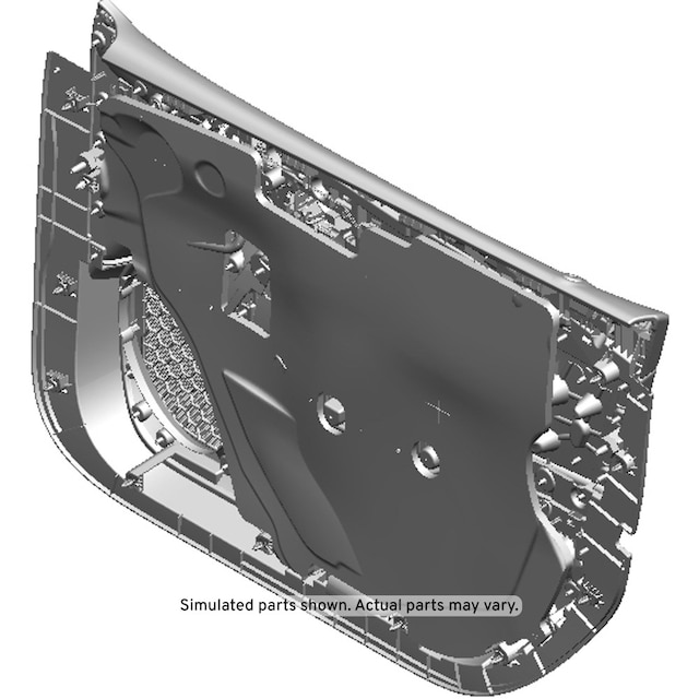 GM Genuine Parts Shale Front Driver Side Door Trim