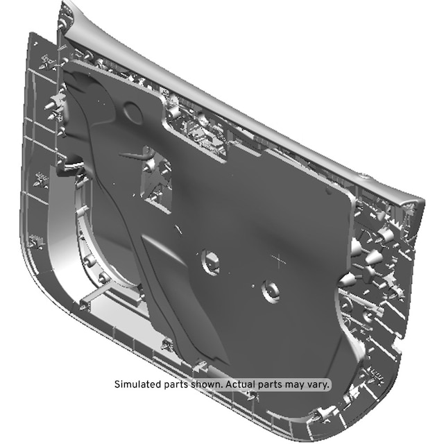 GM Genuine Parts Shale Front Driver Side Door Trim