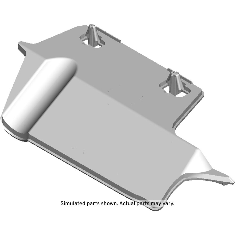 GM Genuine Parts Driver Side Body Hinge Pillar Lower Baffle