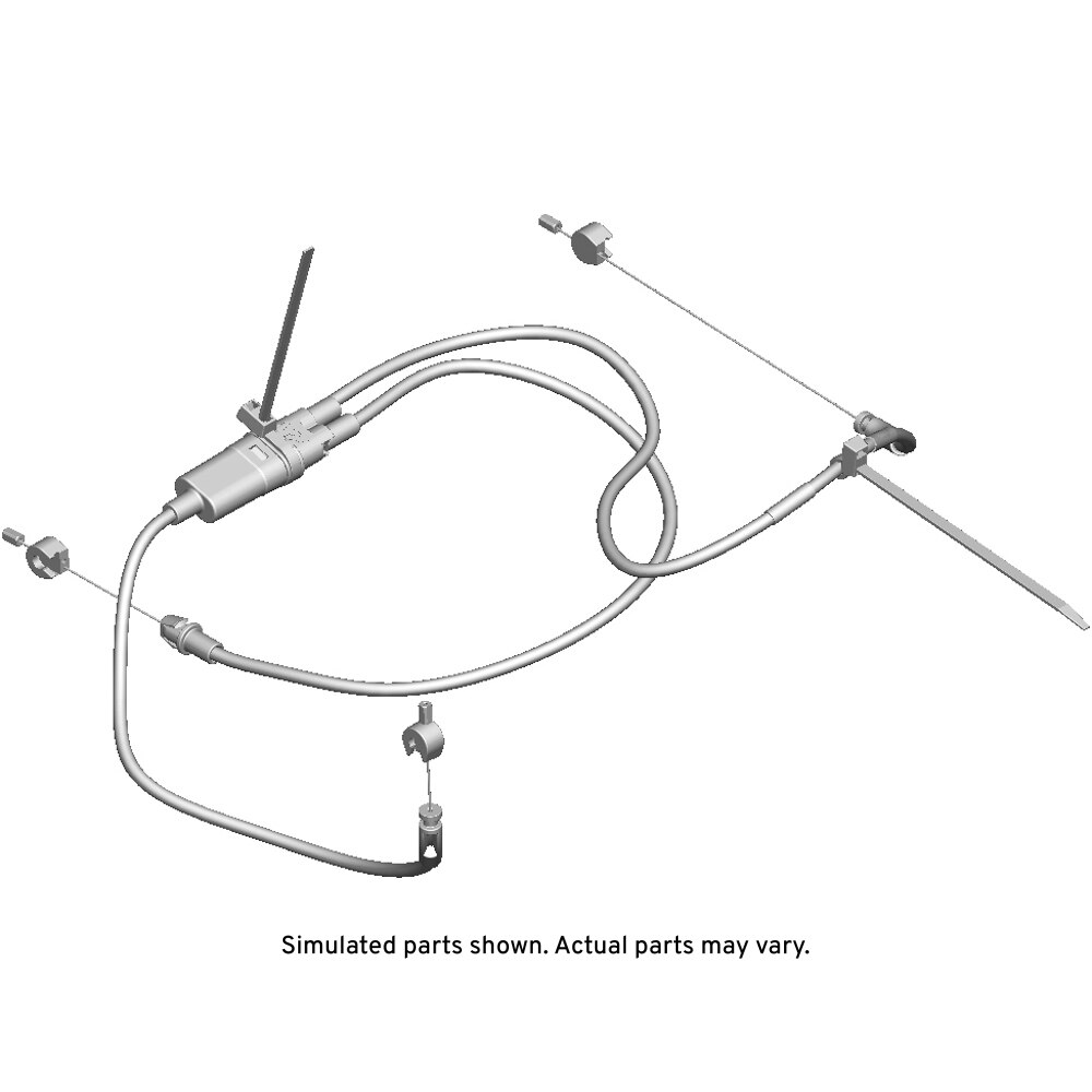 GM Genuine Parts Rear Seat Inner Recliner Cable
