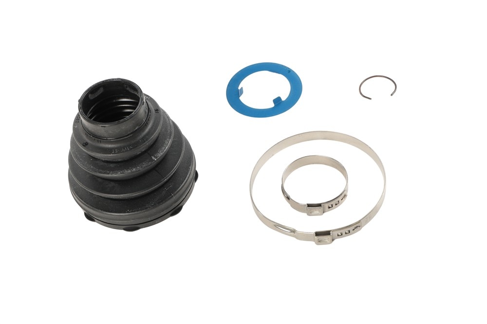 GM Genuine Parts Rear Driver Side Wheel Half-Shaft Constant Velocity (CV) Boot Kit with Clamps, Ring, and Washer