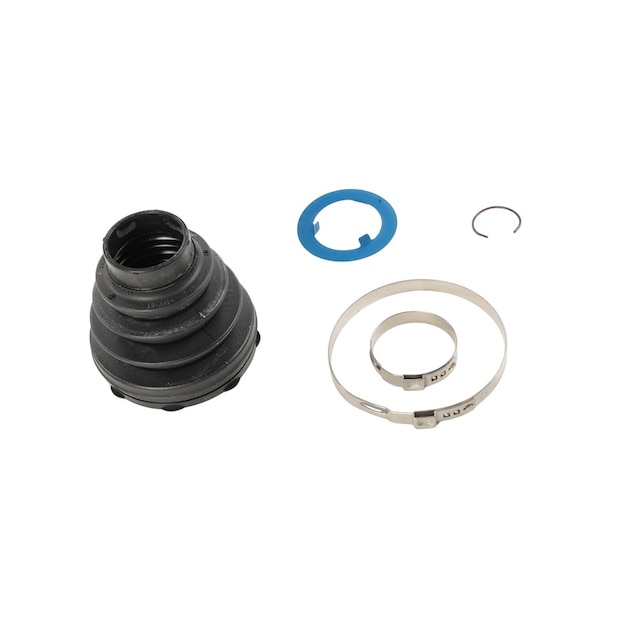 GM Genuine Parts Rear Driver Side Wheel Half-Shaft Constant Velocity (CV) Boot Kit with Clamps, Ring, and Washer