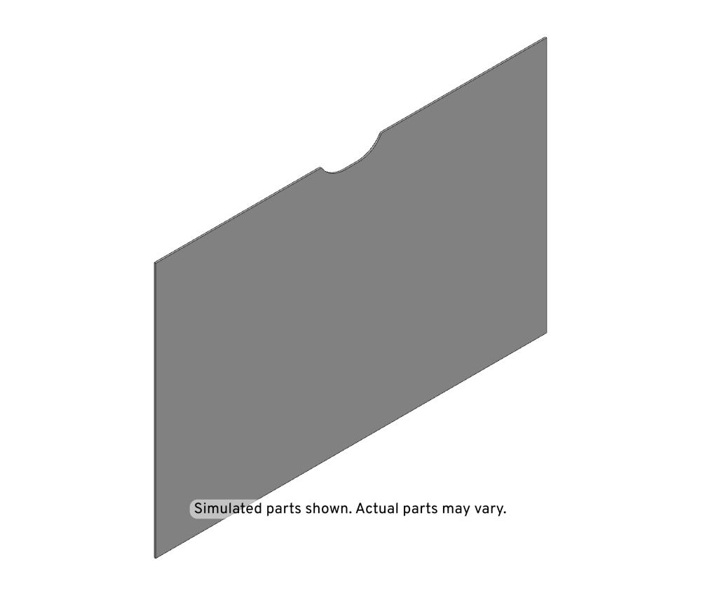 GM Genuine Parts Body Side Outer Panel Blackout Tape