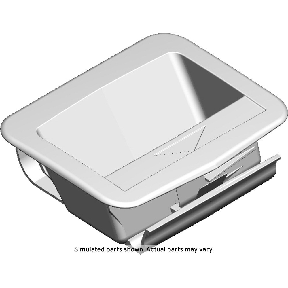 GM Genuine Parts Medium Ash Gray Rear Compartment Floor Stowage Compartment Cover Handle