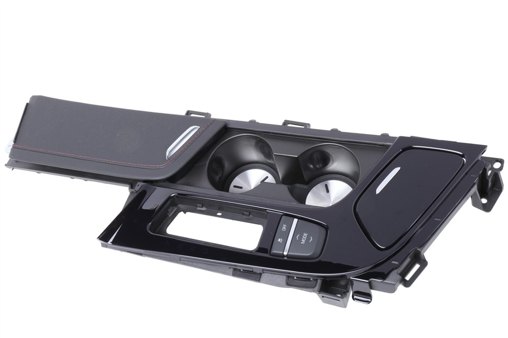 GM Genuine Parts Morello Red Front Floor Console Cup Holder Plate