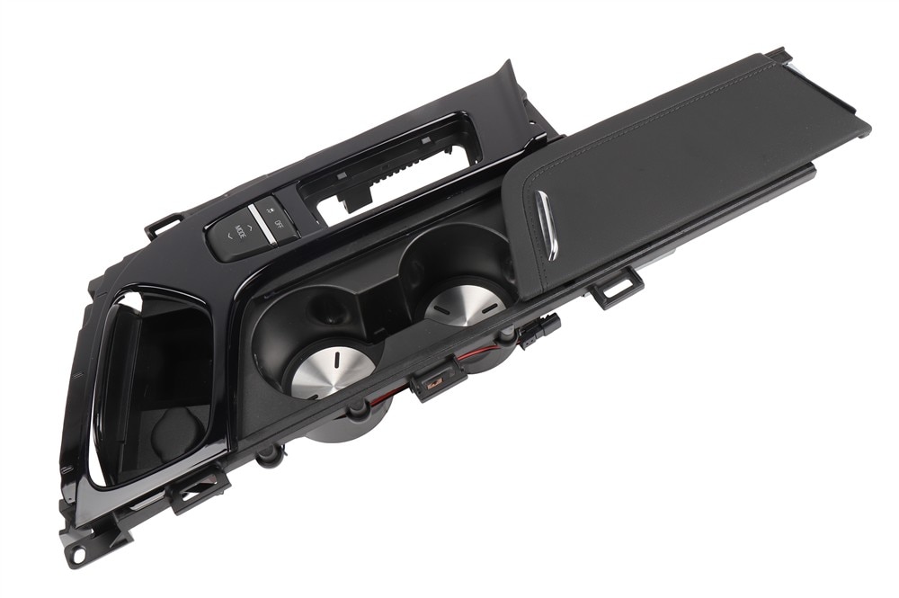 GM Genuine Parts Very Dark Ash Gray Front Floor Console Cup Holder Plate