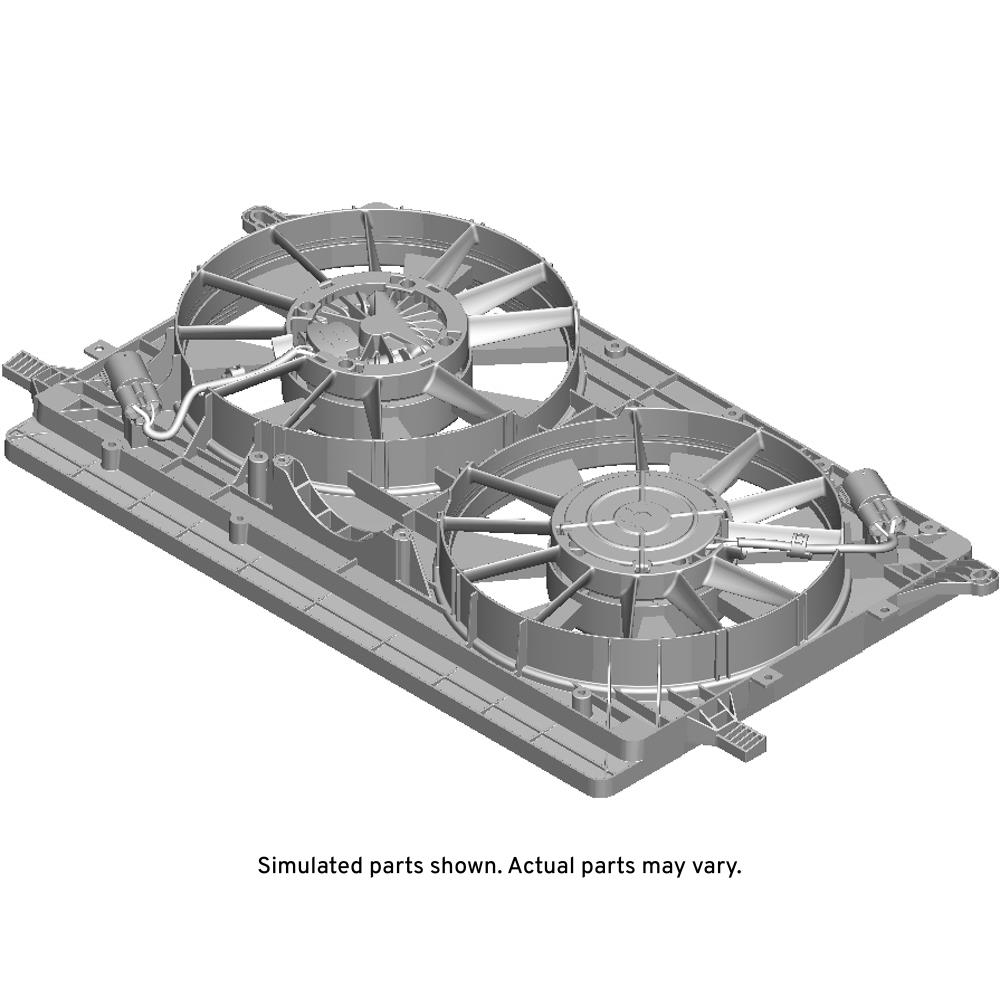 GM Genuine Parts Engine Cooling Fan Shroud