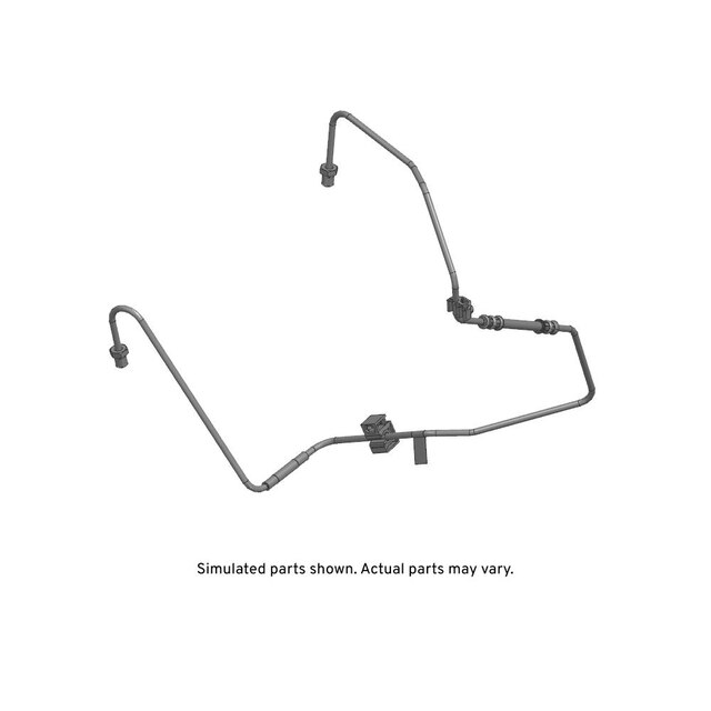 GM Genuine Parts Front Driver Side Brake Pipe