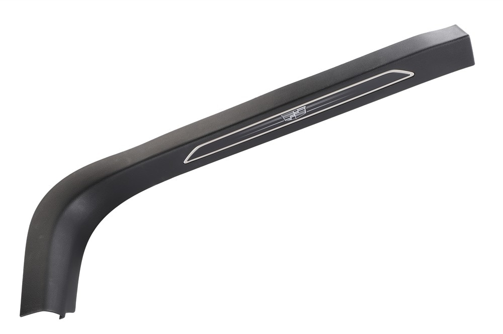 GM Genuine Parts Jet Black Front Driver Side Door Sill Garnish Molding