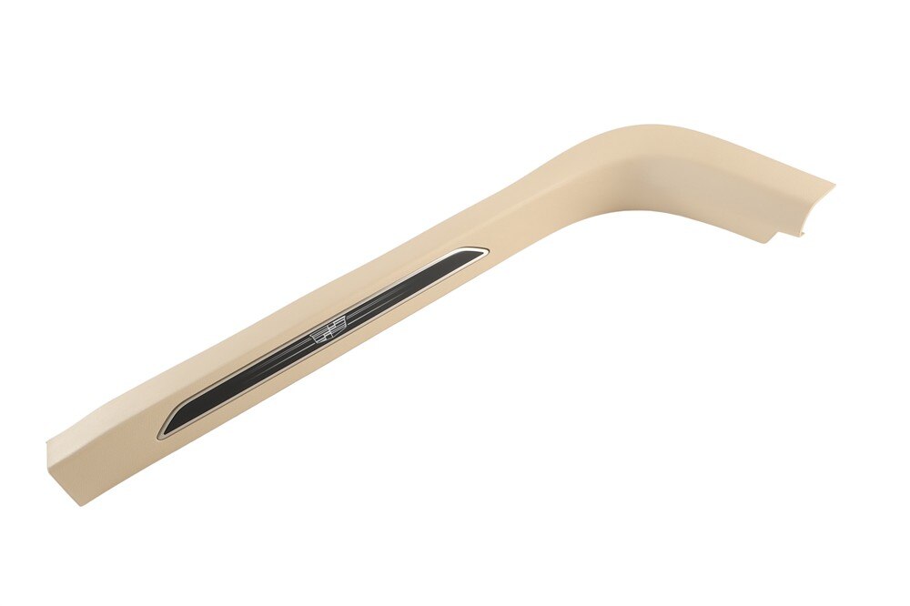 GM Genuine Parts Very Light Cashmere Front Passenger Side Door Sill Garnish Molding