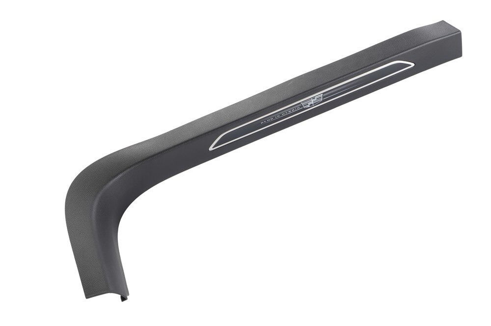 GM Genuine Parts Jet Black Front Driver Side Door Sill Garnish Molding