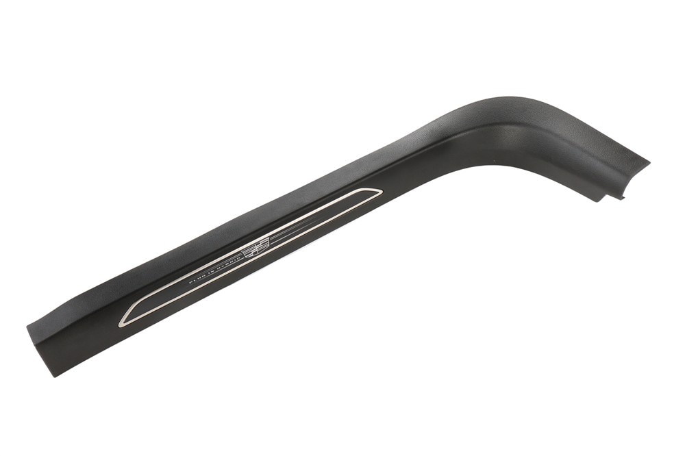 GM Genuine Parts Jet Black Front Passenger Side Door Sill Garnish Molding