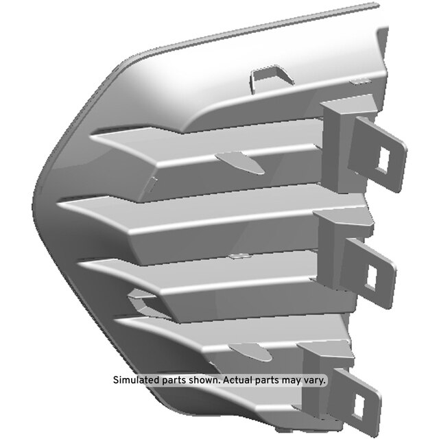 GM Genuine Parts Front Passenger Side Bumper Fascia Molding