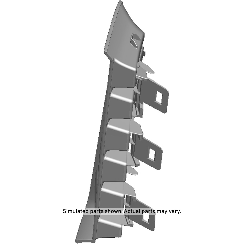 GM Genuine Parts Front Driver Side Bumper Fascia Molding