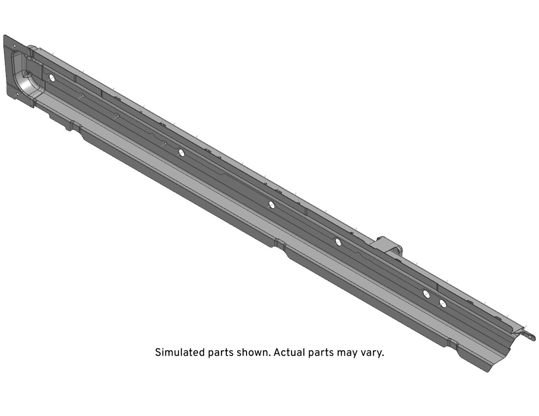 GM Genuine Parts Driver Side Rocker Inner Panel