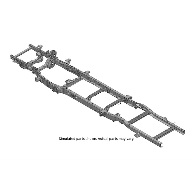 GM Genuine Parts Chassis Frame with Hangers, Reinforcements, Crossmembers, Nuts, and Bolts