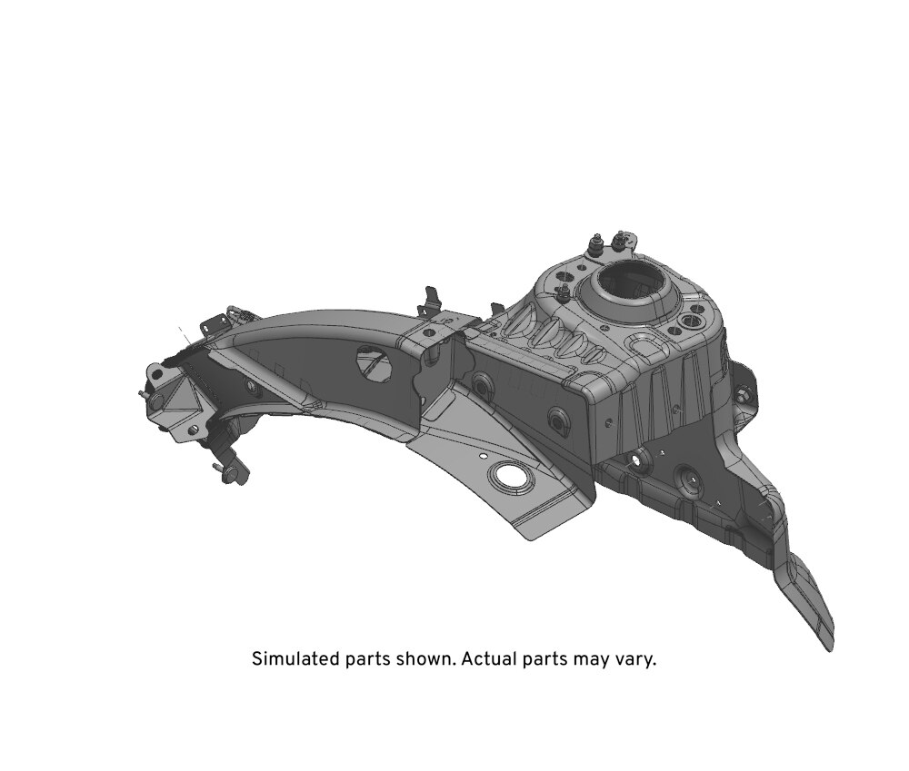 GM Genuine Parts Front Driver Side Wheelhouse Panel