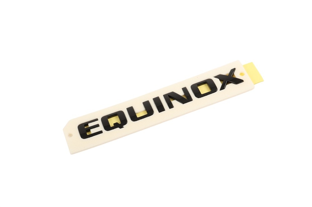 GM Genuine Parts Black Driver Side Liftgate Engine Name Plate