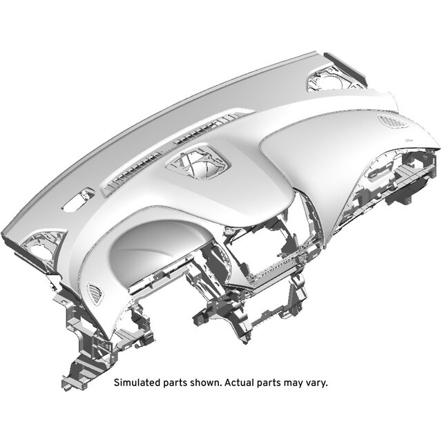 GM Genuine Parts Light Galvanized Cool Instrument Panel