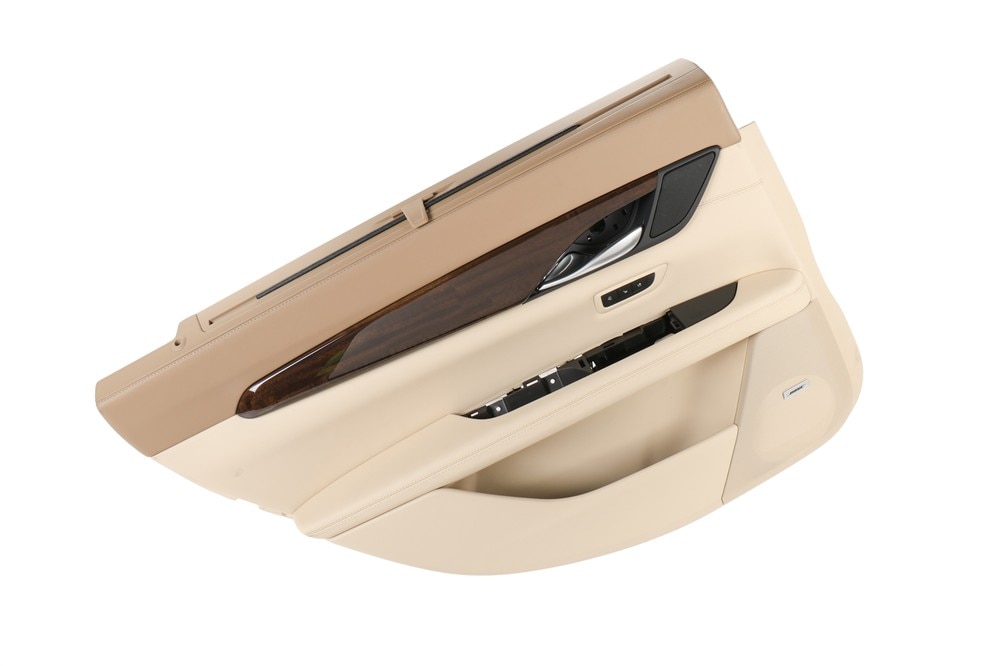 GM Genuine Parts Maple Sugar Passenger Side Door Interior Trim Panel