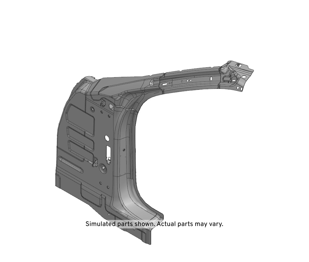 GM Genuine Parts Windshield Inner Side Frame