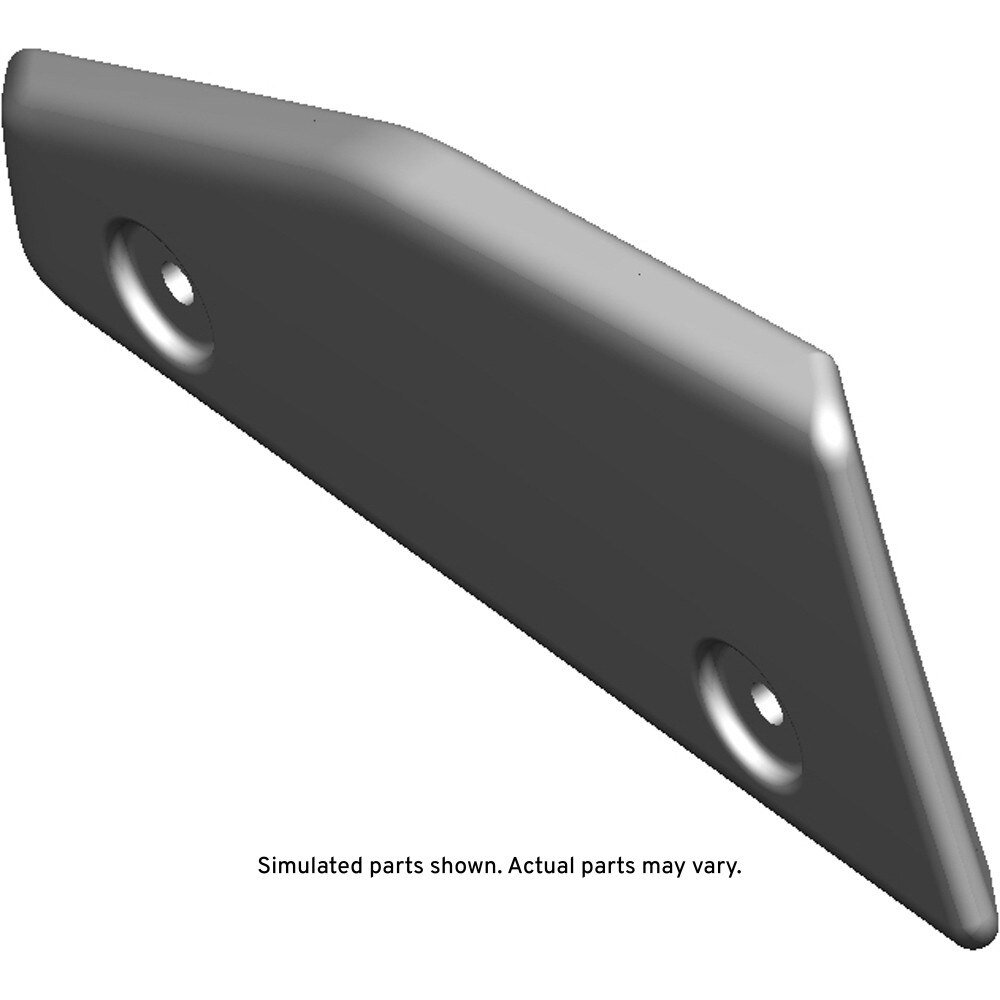 GM Genuine Parts Carbon Fiber Front End Driver Side Spoiler Extension