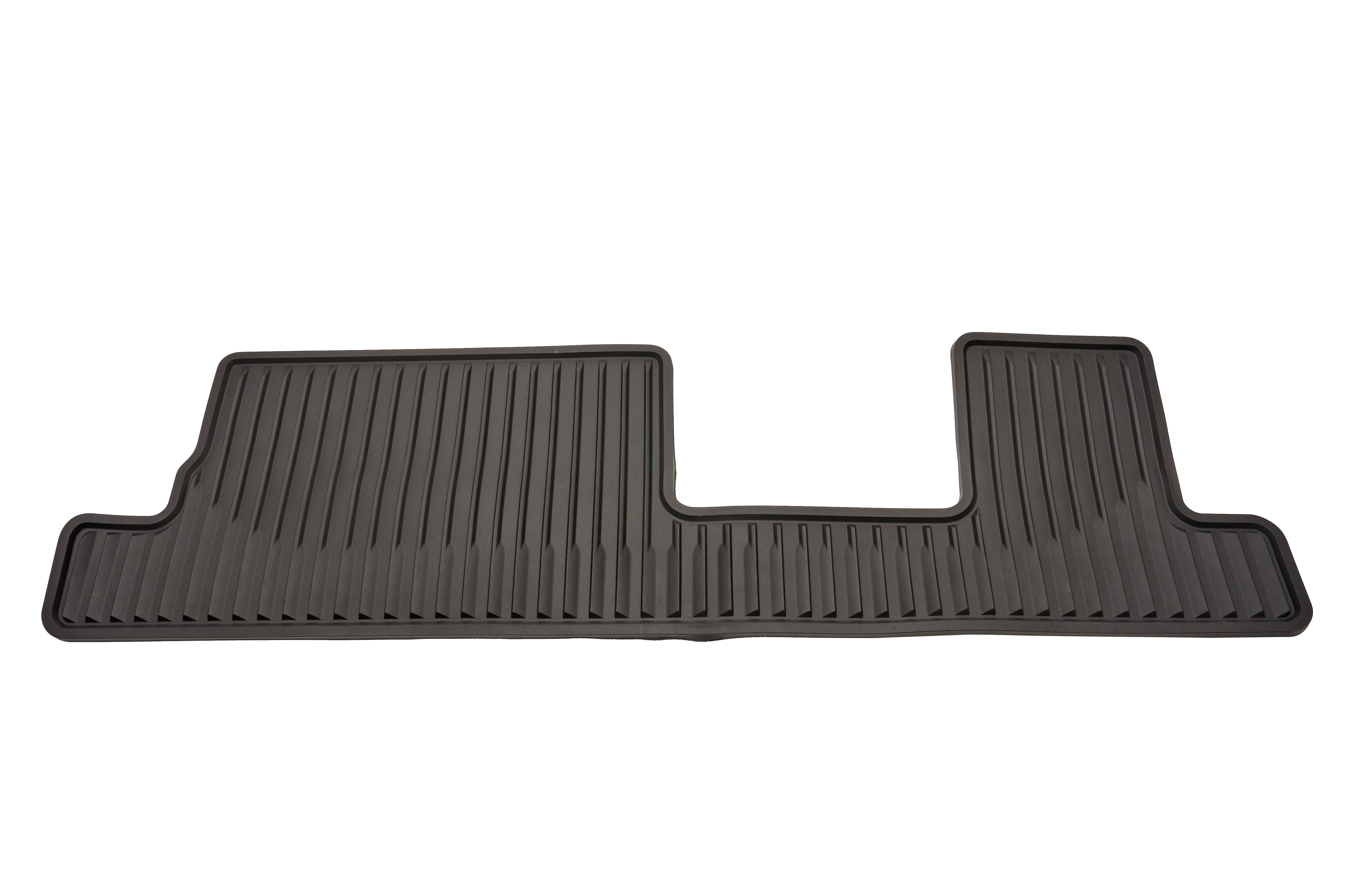 Third-Row One-Piece Premium All-Weather Floor Mat in Jet Black (for Models with Second-Row Bench Seat)