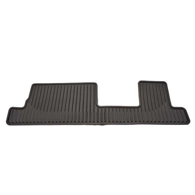 Third-Row One-Piece Premium All-Weather Floor Mat in Jet Black (for Models with Second-Row Bench Seat)