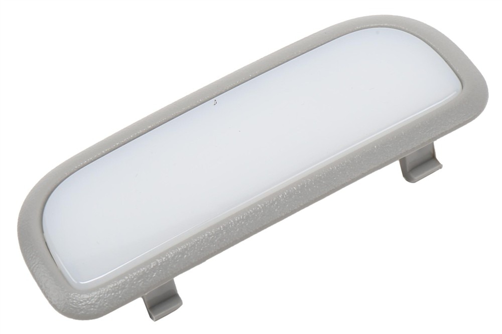 GM Genuine Parts Light Ash Gray Sunshade Illuminated Mirror Lens