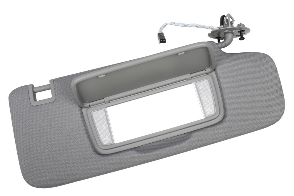 GM Genuine Parts Light Ash Gray Driver Side Sunshade