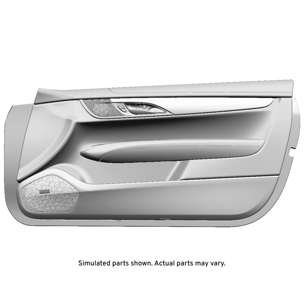 GM Genuine Parts Light Platinum Front Passenger Side Door Trim