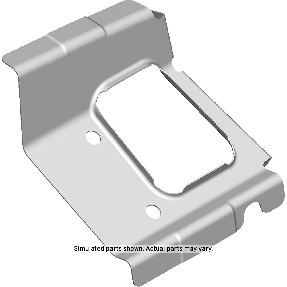 GM Genuine Parts Passenger Side Body Lock Pillar Inner Panel
