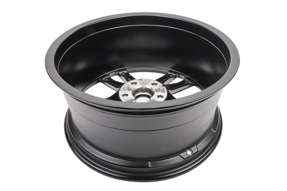 20x9.5-Inch Aluminum 5-Split-Spoke Rear Wheel in Low Gloss Black