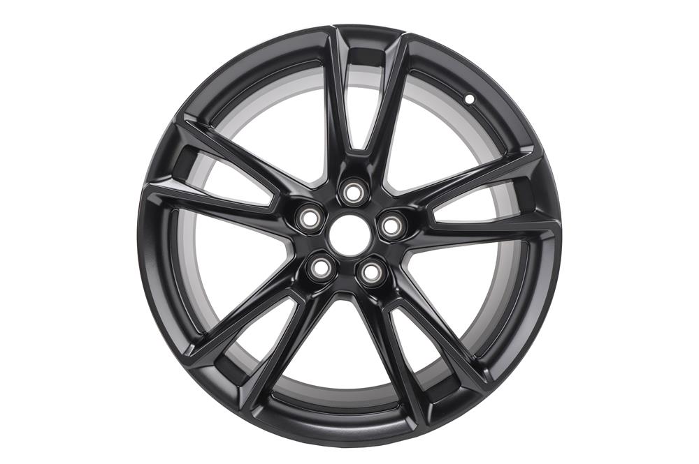 20x9.5-Inch Aluminum 5-Split-Spoke Rear Wheel in Low Gloss Black