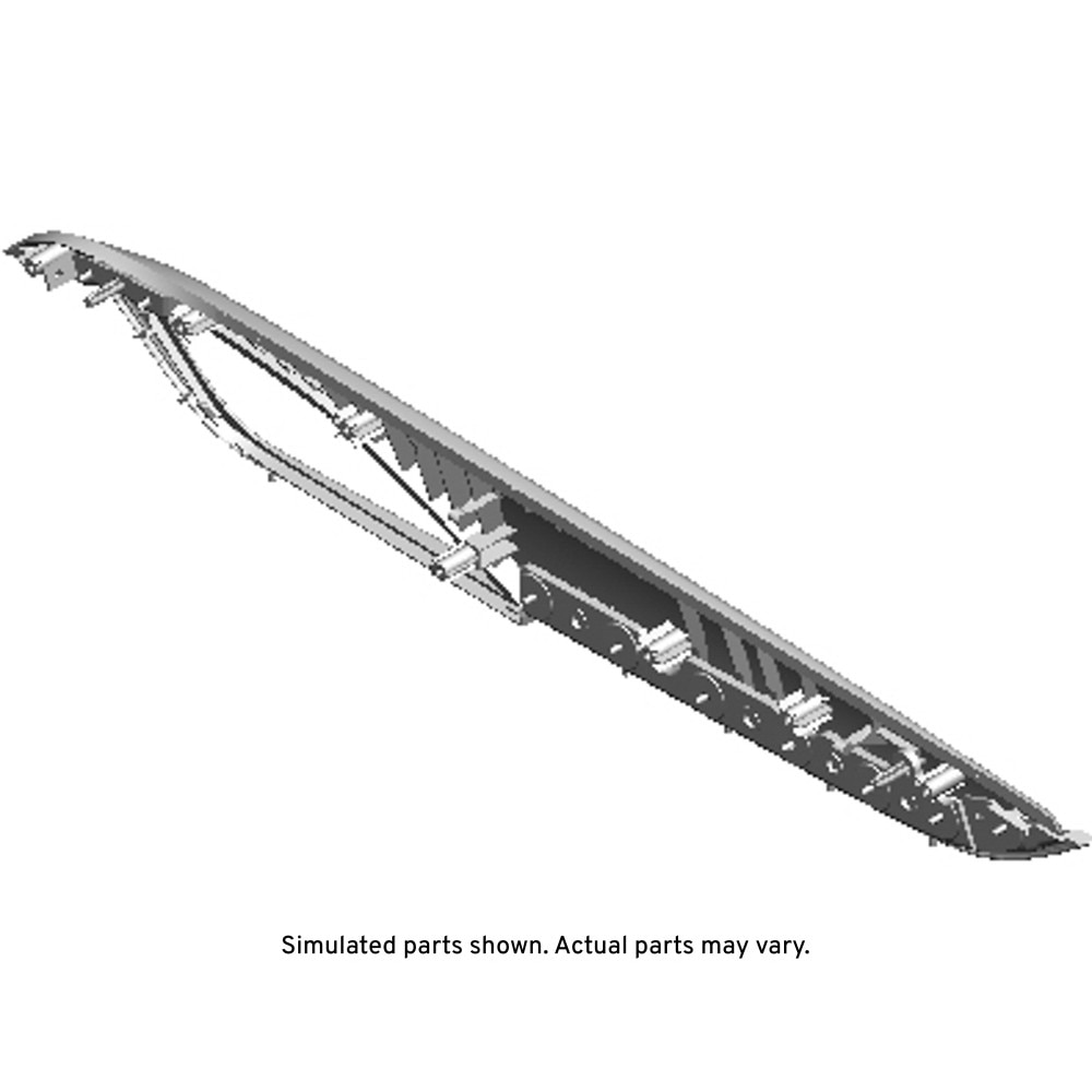 GM Genuine Parts Nutella Lineate Rear Driver Side Door Trim Panel Applique